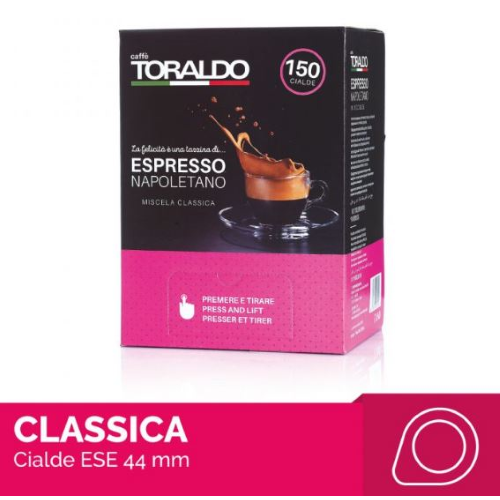 150 CIALDE CAFFÈ TORALDO MISCELA CLASSICA