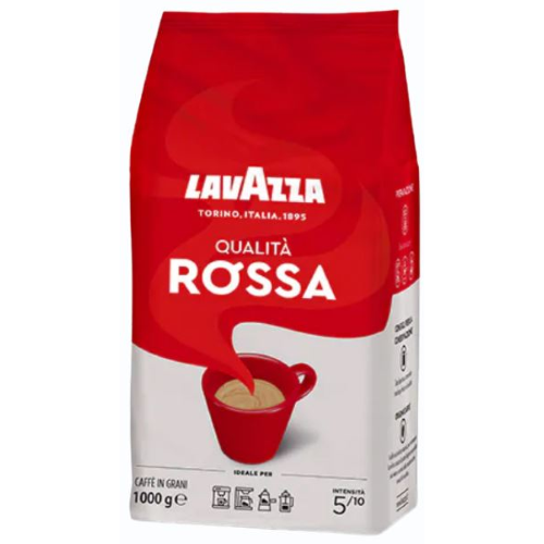 CAFFE' IN GRANI LAVAZZA QUALITA' ROSSA KG.1