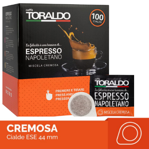 100 CIALDE CAFFÈ TORALDO MISCELA CREMOSA