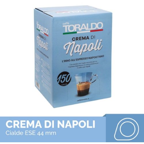 150 CIALDE CAFFÈ TORALDO CREMA DI NAPOLI