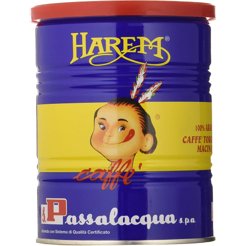 CAFFE' MACINATO PASSALACQUA LATTA HAREM GR.250 