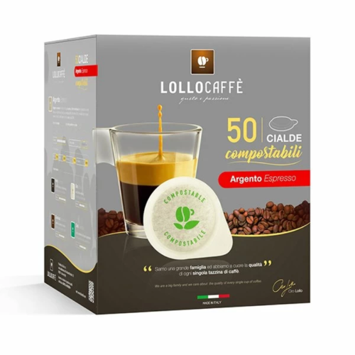 50 CIALDE MISCELA ARGENTO LOLLO CAFFÈ
