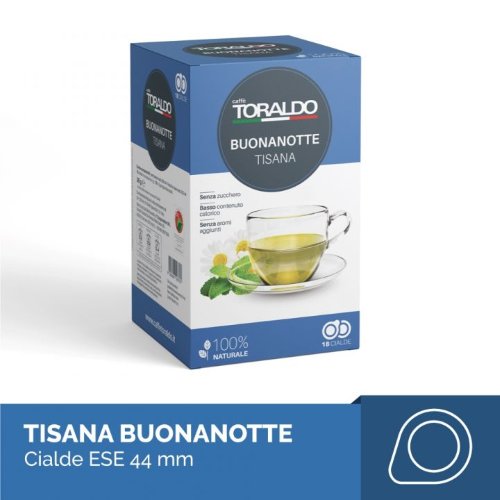 90 CIALDE CAFFÈ TORALDO BUONANOTTE TISANA