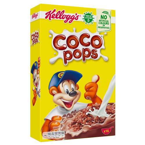 COCO POPS KELLOGG'S DA 500 GR - 8 PEZZI