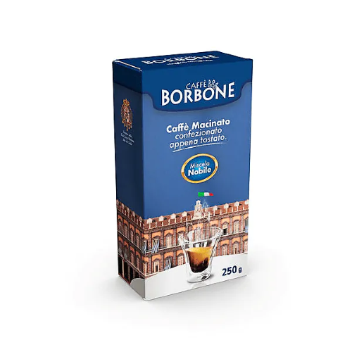 250 GR DI CAFFE' MACINATO CAFFÈ BORBONE MISCELA NOBILE